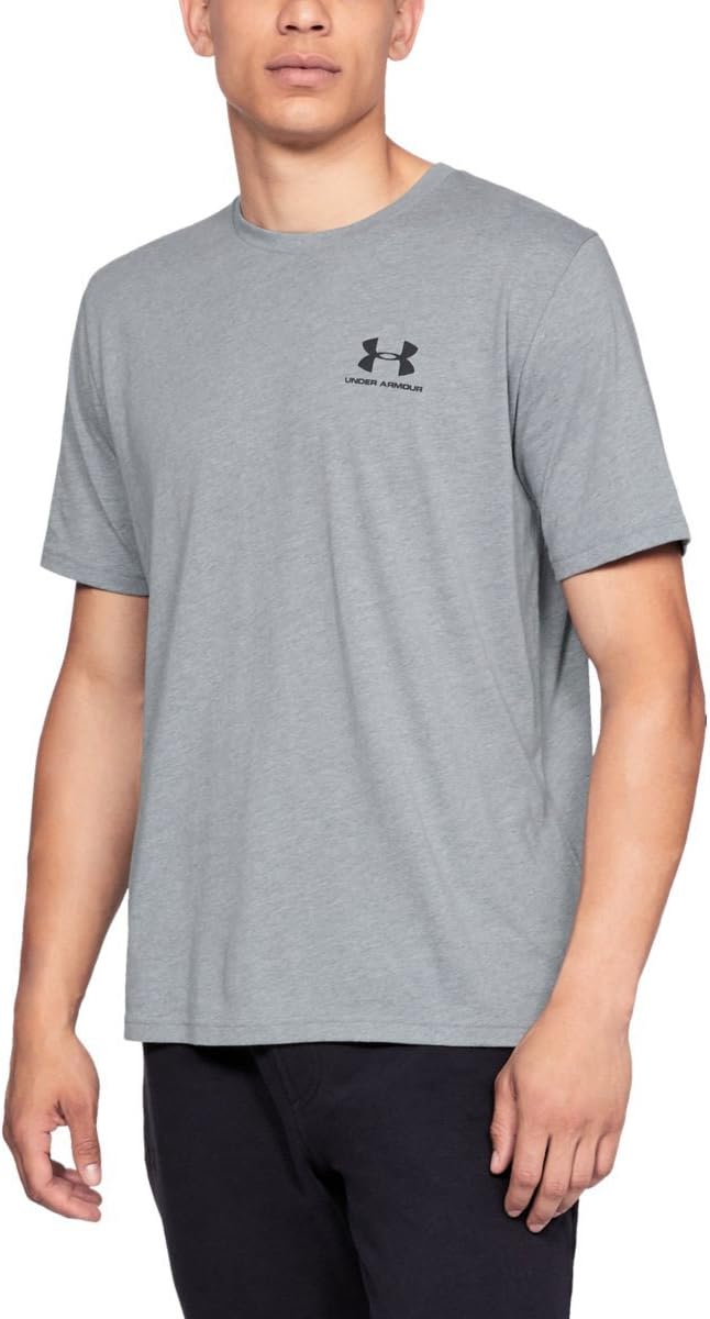 Thumbnail 6 de Under Armour Herren UA SPORTSTYLE LC SS Shirt – lockerer Baumwollmischstoff, angenehmer Tragekomfort