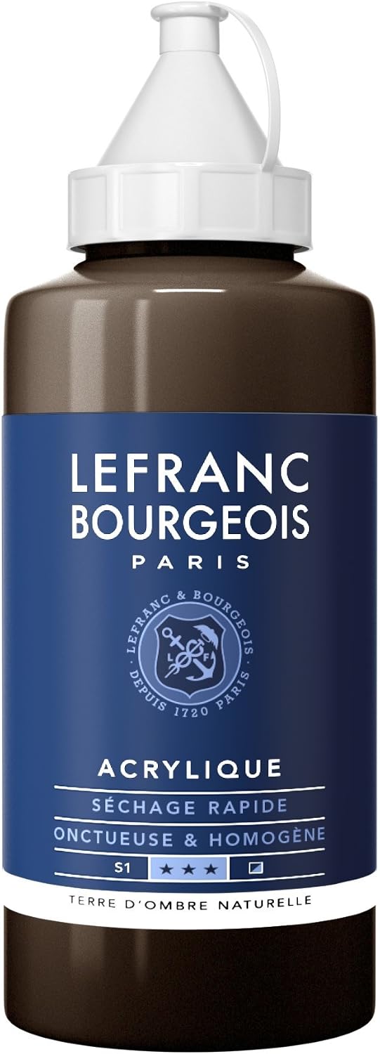 Detalle 1 de Lefranc Bourgeois 300362 akrylfärg, koboltblå, 200 ml