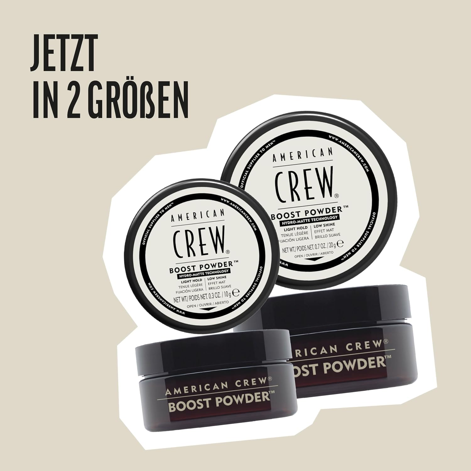 Thumbnail 6 de AMERICAN CREW Classic Boost Powder – 10 g: Stylingpuder für mehr Volumen und mattes Finish