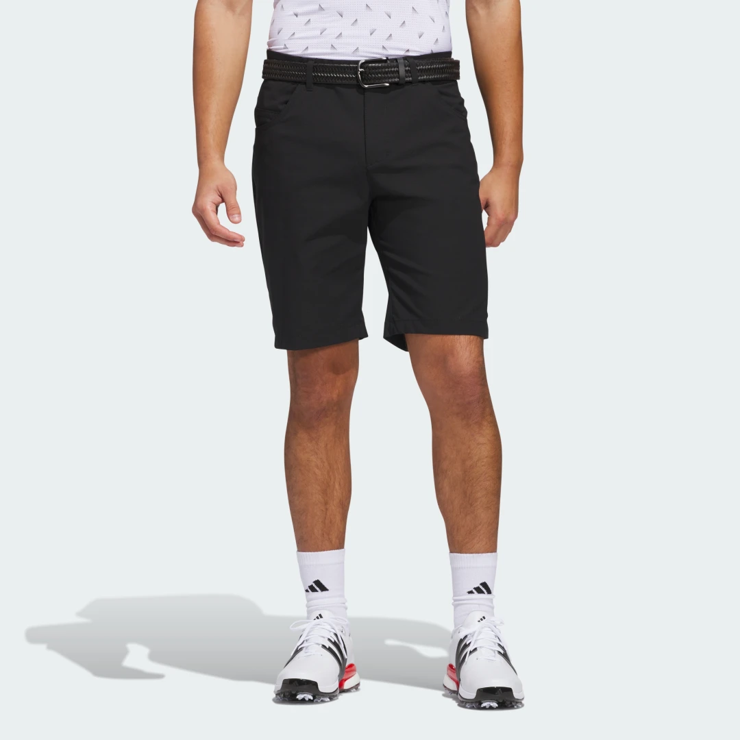 Detalle de Pantalón corto Ultimate365 5-Pocket Golf de Adidas – Negro