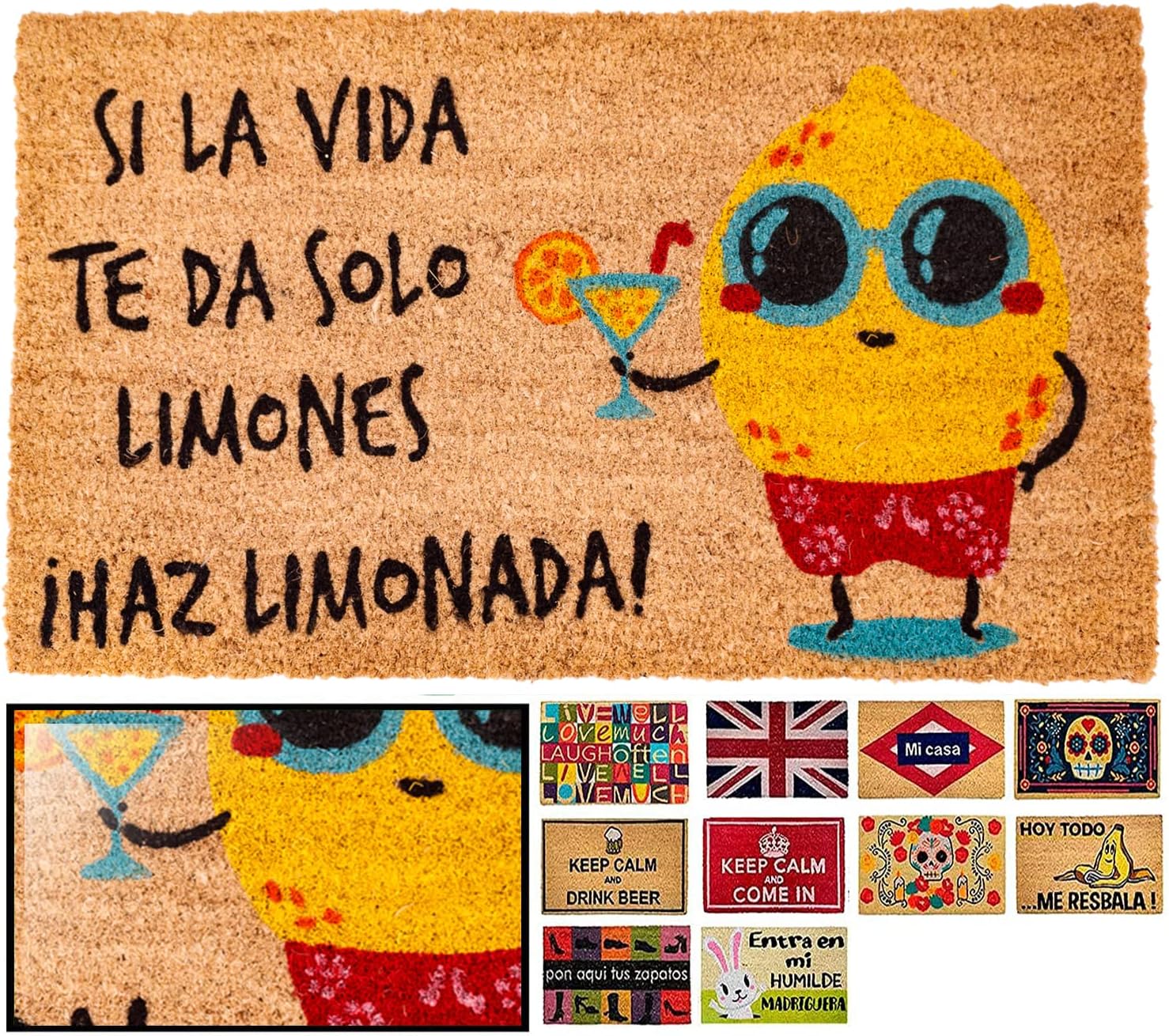 Thumbnail 6 de LUCA HOME Felpudo coco 33x60