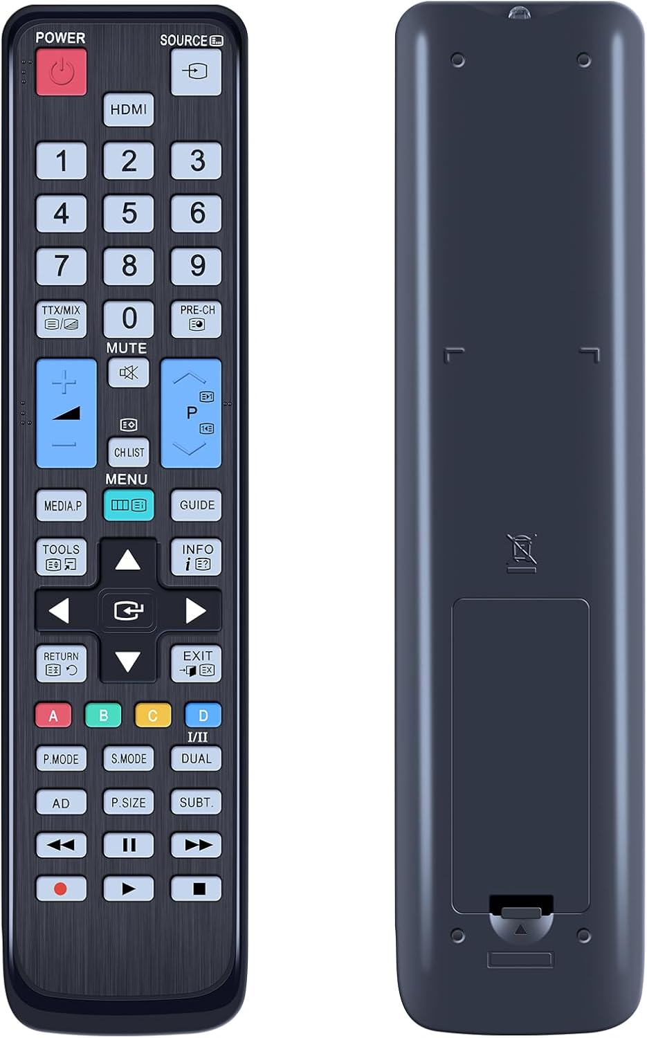 Detalle de TCNOUMT BN59-01014A Remote Control Replacement for Samsung TVs