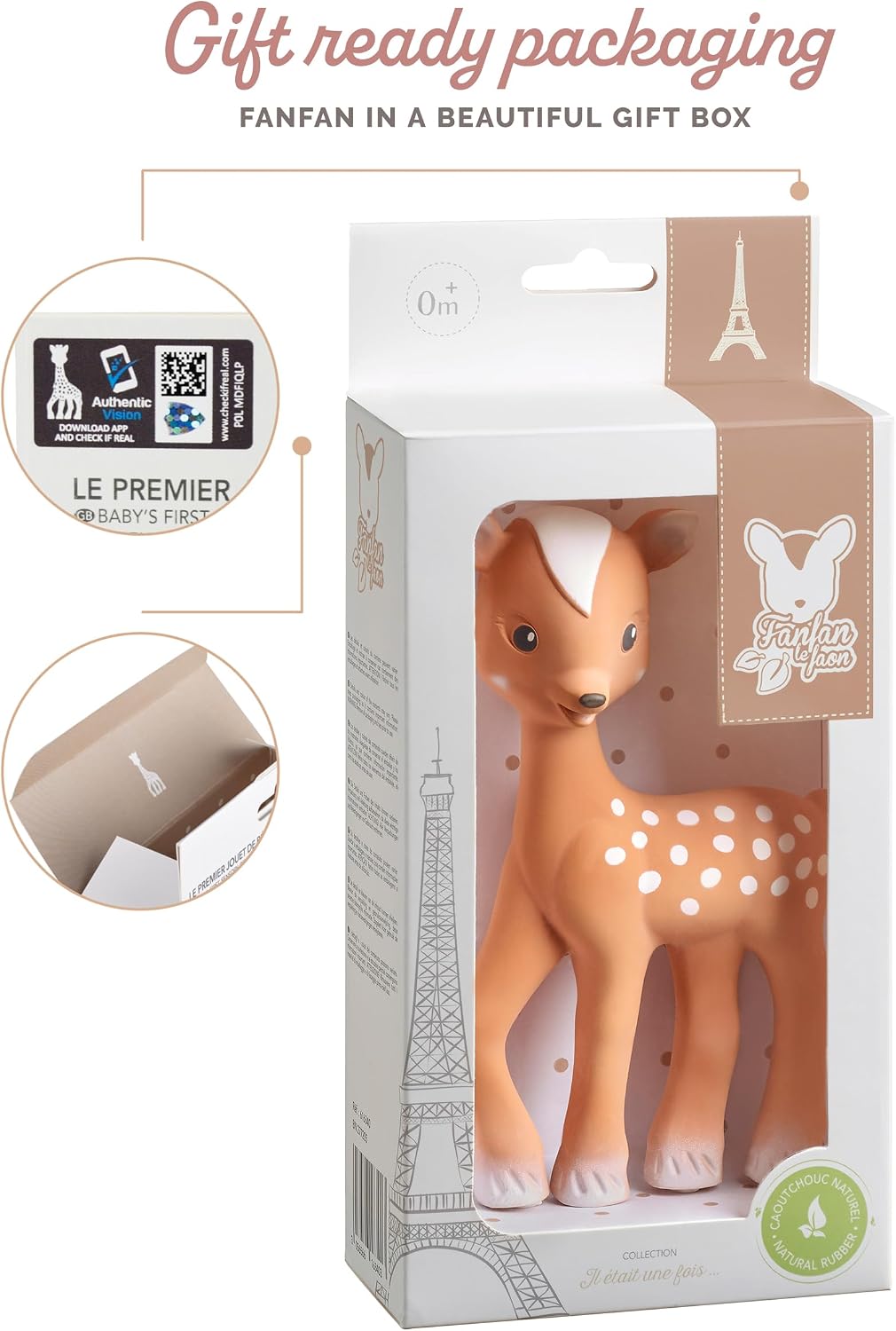 Thumbnail 5 de Sophie la girafe 616341 giocattolo