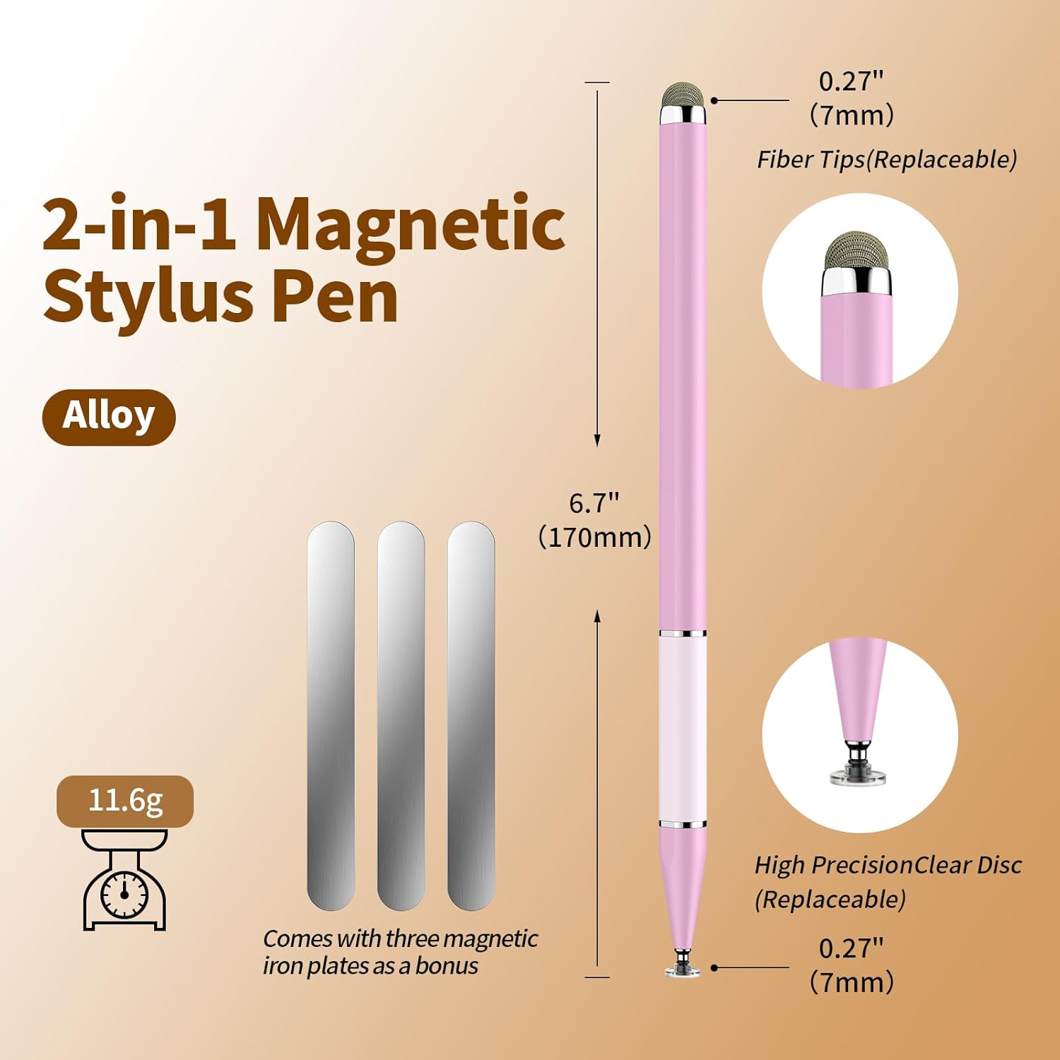 Thumbnail 4 de Bopomofo 5‑Pack 2‑in‑1 Stylus Pen