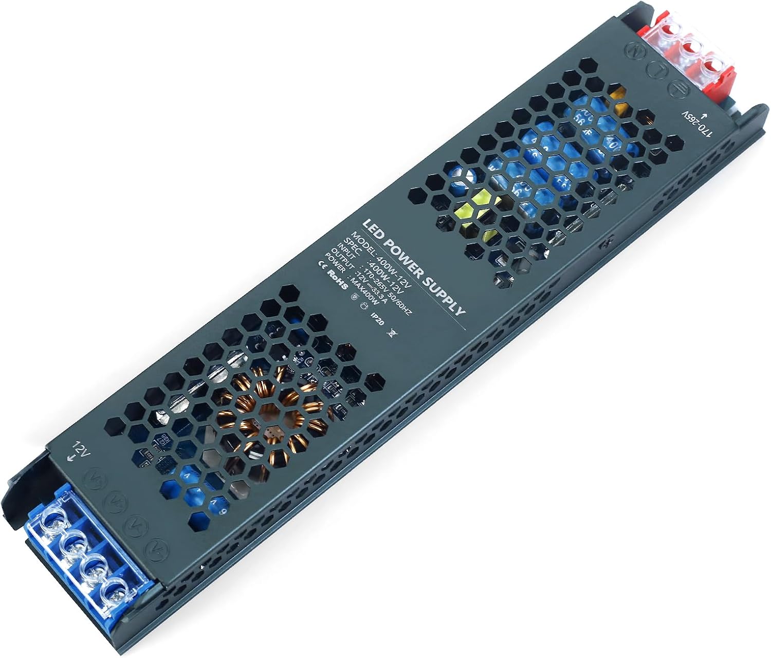 Thumbnail 6 de KSIBNW Trasformatore LED 24V 200W: Alimentatore slim per LED con protezioni multiple