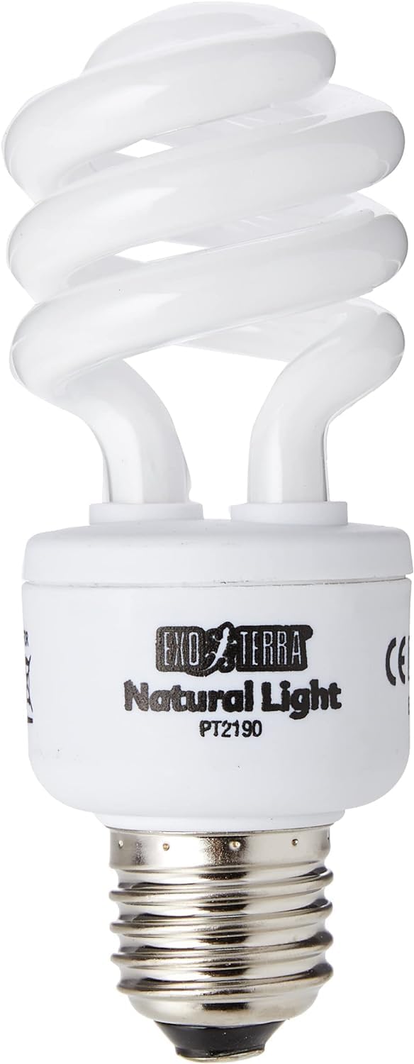 Detalle de Exo Terra PT2191 Repti Glo 2.0 Compactlamp 25 W met E27-fitting