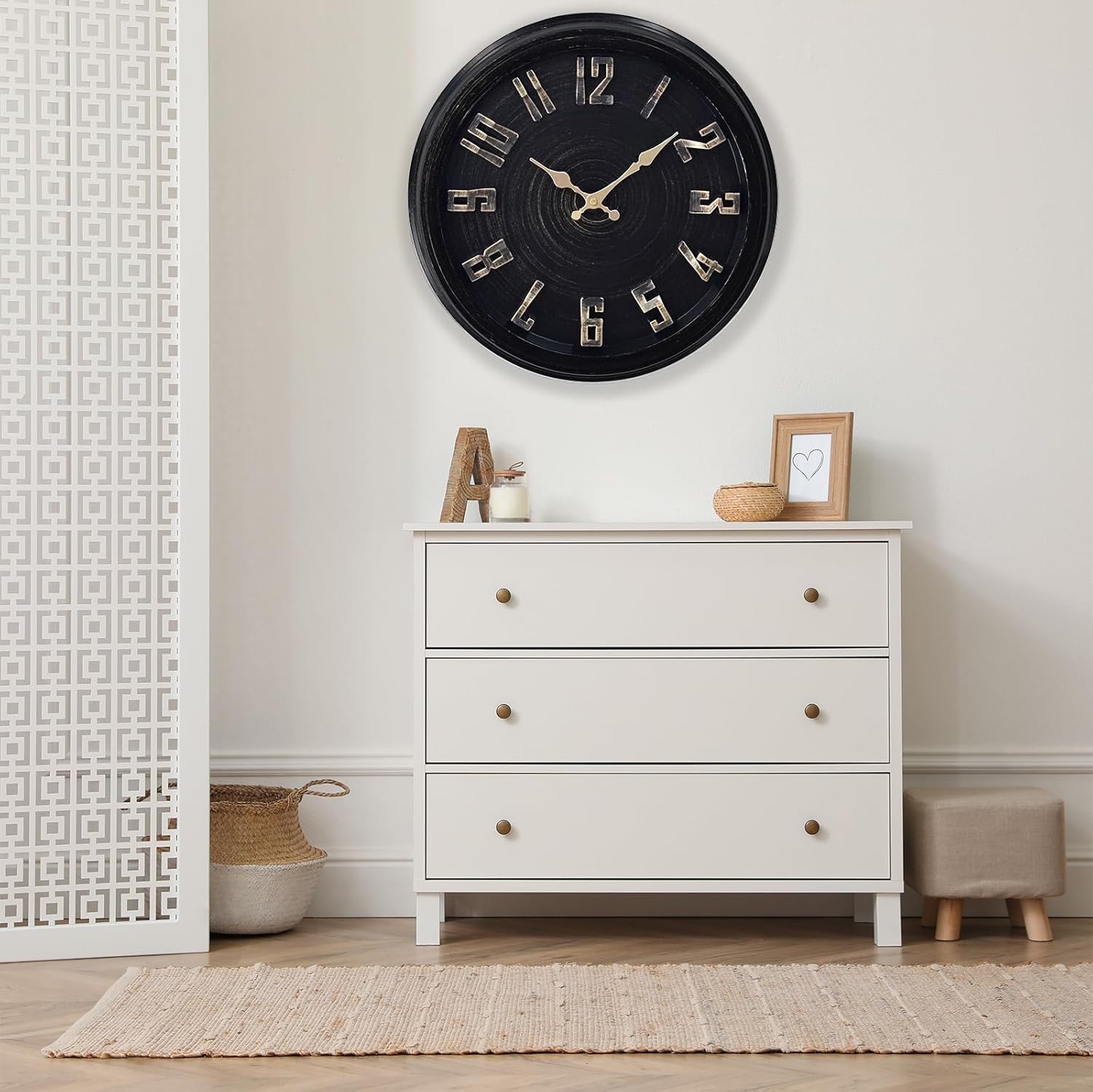 Thumbnail 6 de DIYZON Country Style 16 Inch Wall Clock