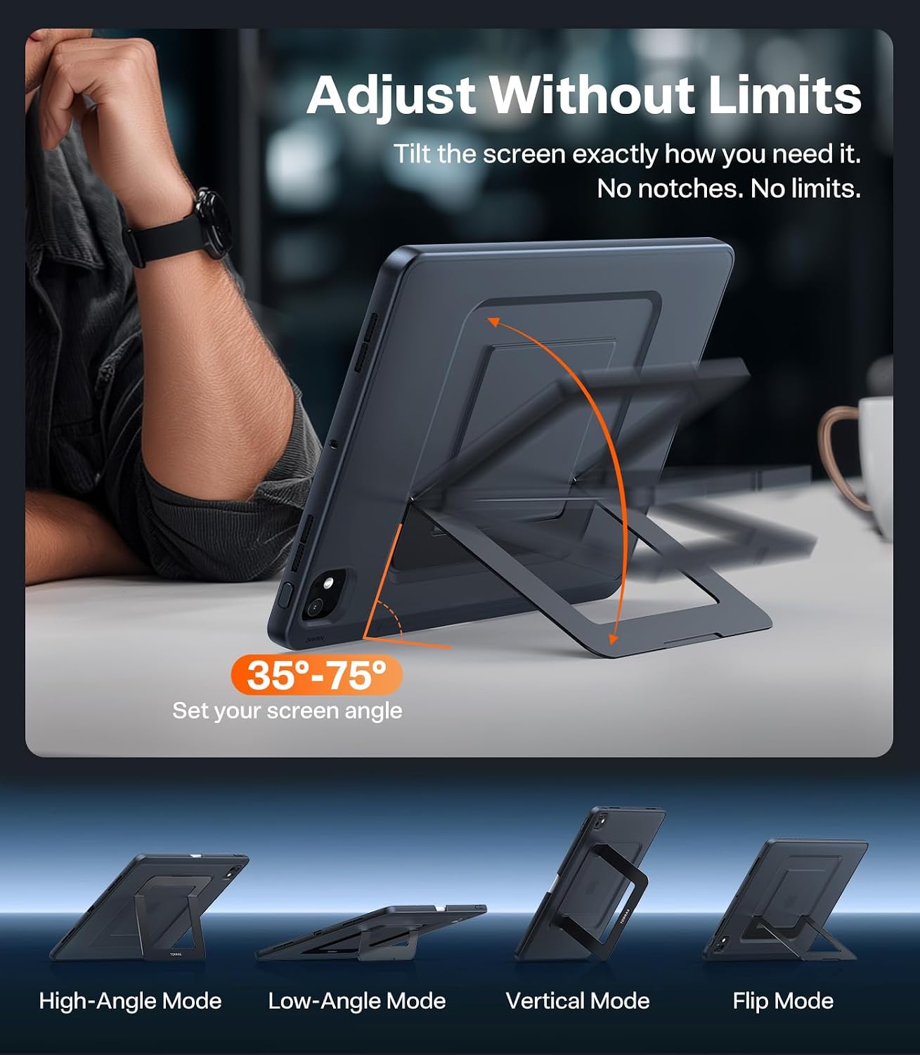 Thumbnail 2 de TORRAS Ostand K1 Guardian iPad Pro 13 Case 2025