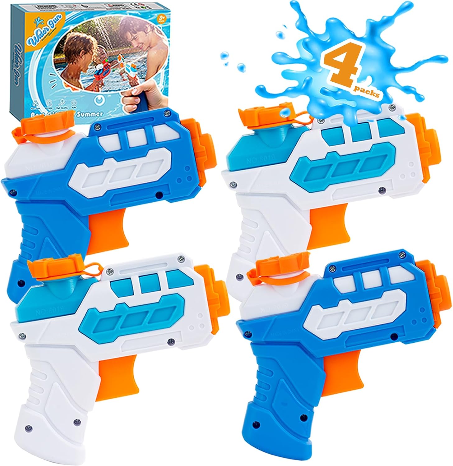Thumbnail 6 de 8 Pack Water Pistol for Kids: Small Mini Squirt Guns for Summer Fun