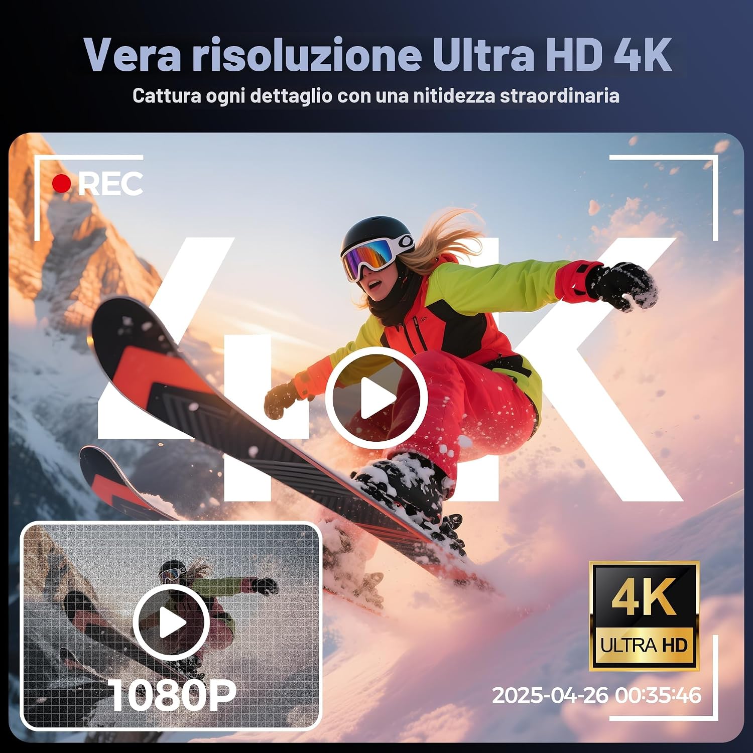Thumbnail 1 de YYZA9 64MP 4K Vlogging camera 16X zoom