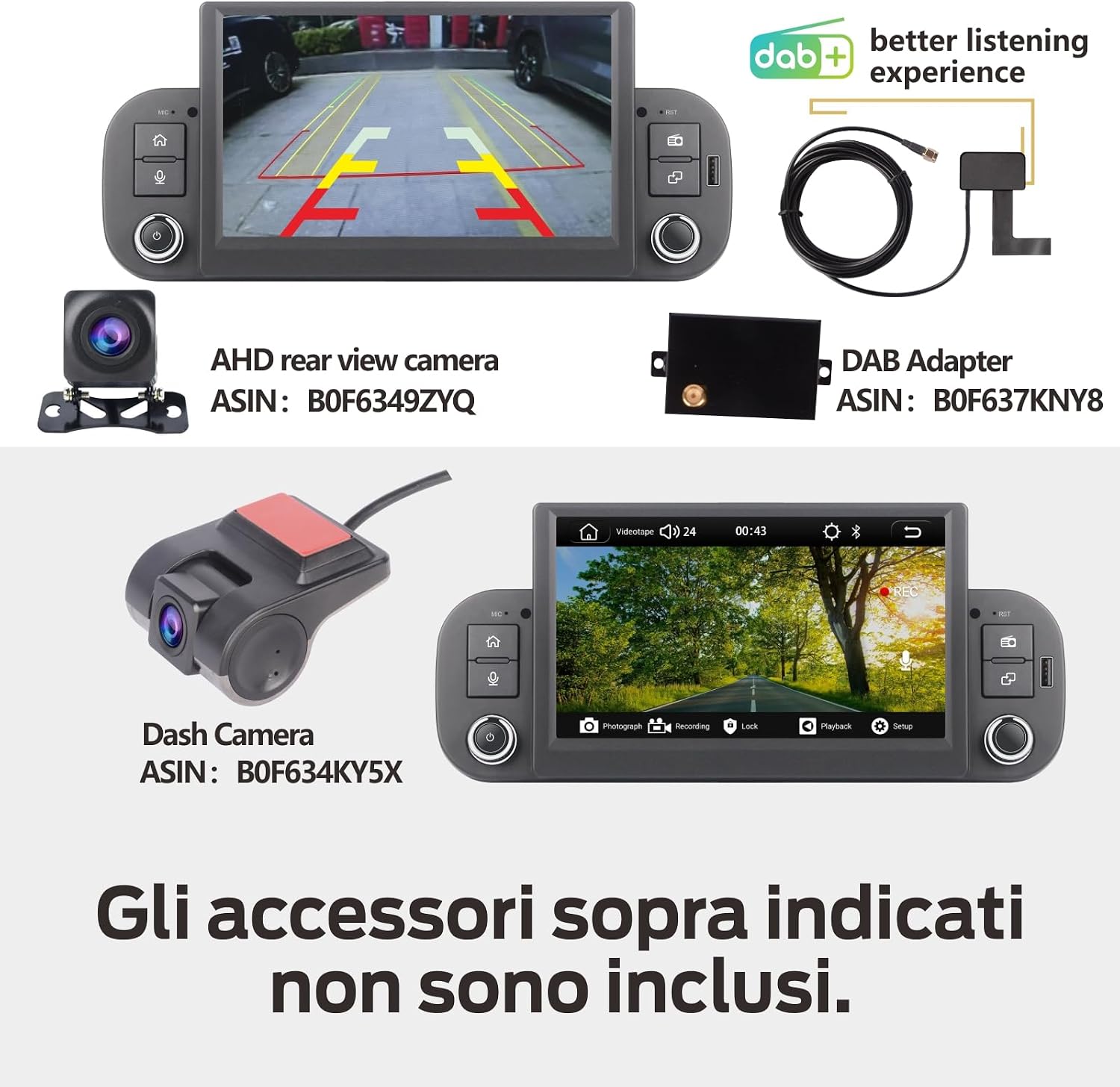 Thumbnail 5 de Autoradio Avvio Lampo per Fiat Panda 2013-2020