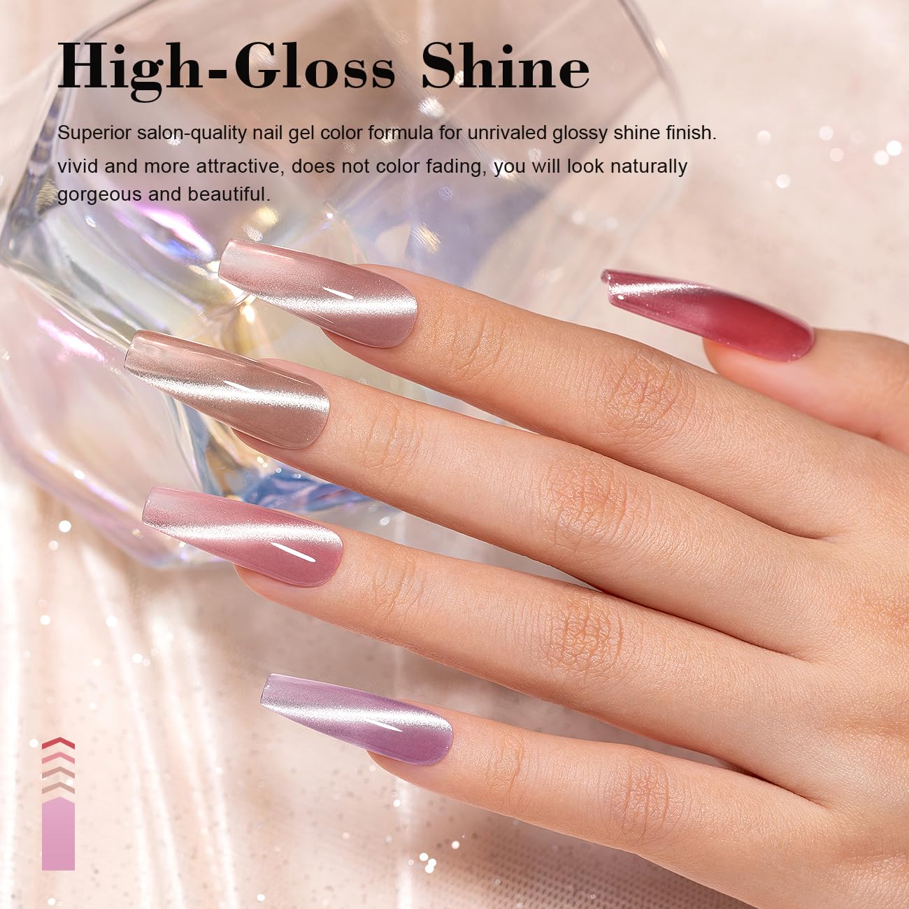 Detalle 2 de RARJSM Cat Eye Gel Polish Set ⚡