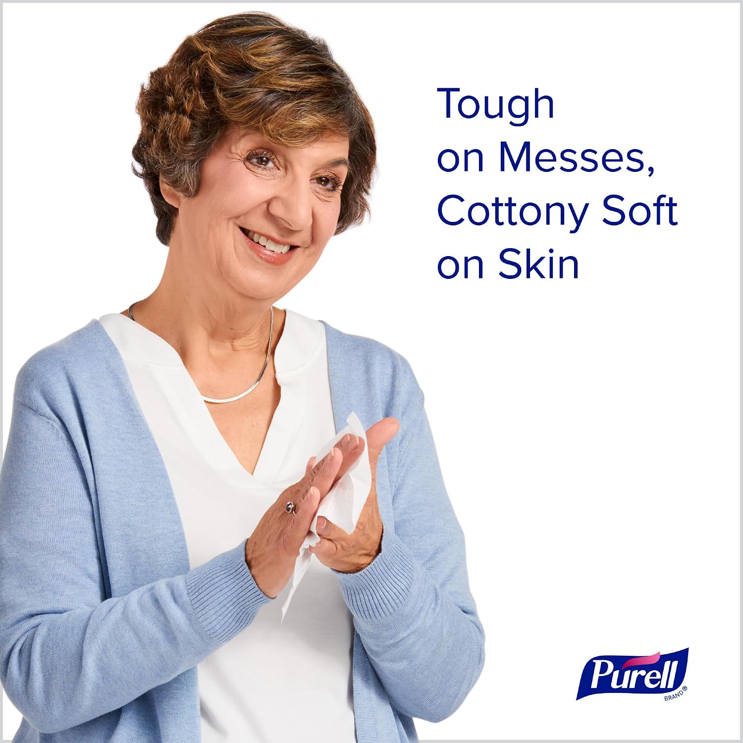 Detalle 2 de Purell 9029-04-CMR Cottony Soft Hand Sanitizing Wipes, 4-Pack