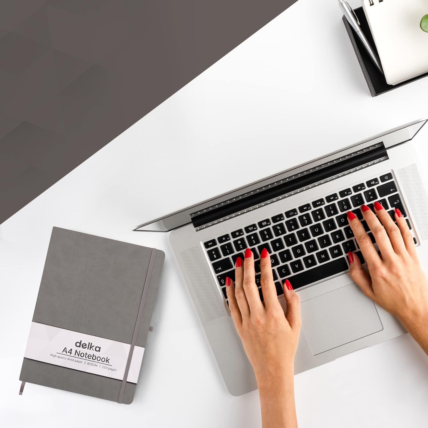 Detalle 2 de delka A4 Notebook — Versatile A4 Journal for Work, Study and Everyday Use