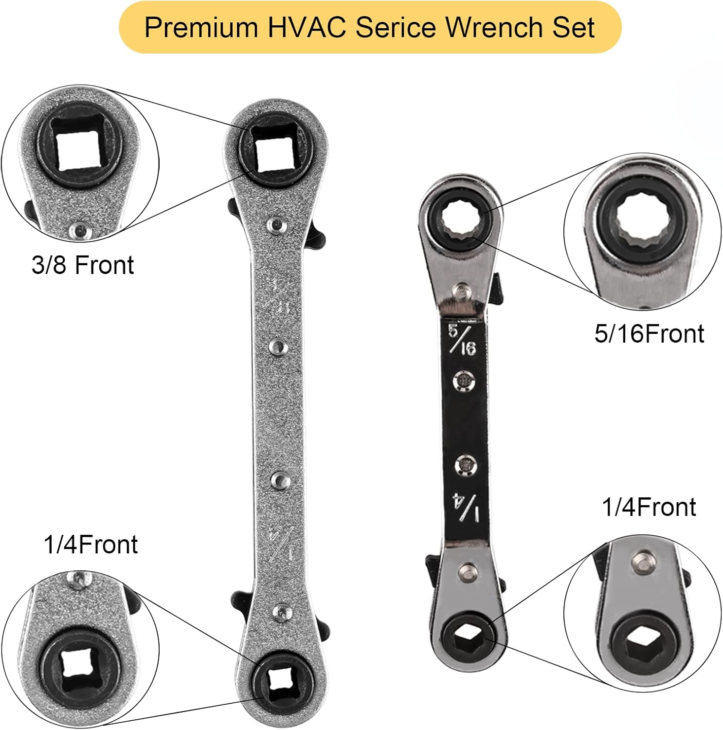 Thumbnail 3 de jiouxip Valve Core Remover Installer Tool & HVAC Service Wrench Set