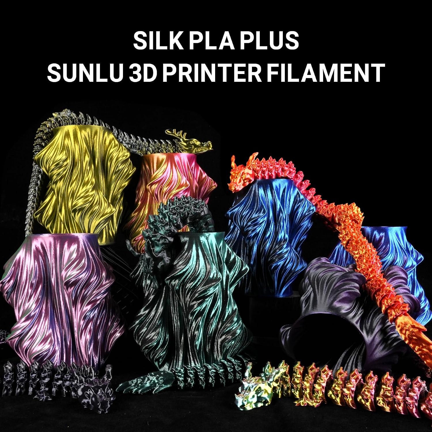 Detalle 2 de SUNLU 4KG Silk PLA 1.75mm