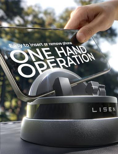 Thumbnail 4 de LISEN Soporte Coche Móvil 360° ☎️ para iPhone, Samsung y más