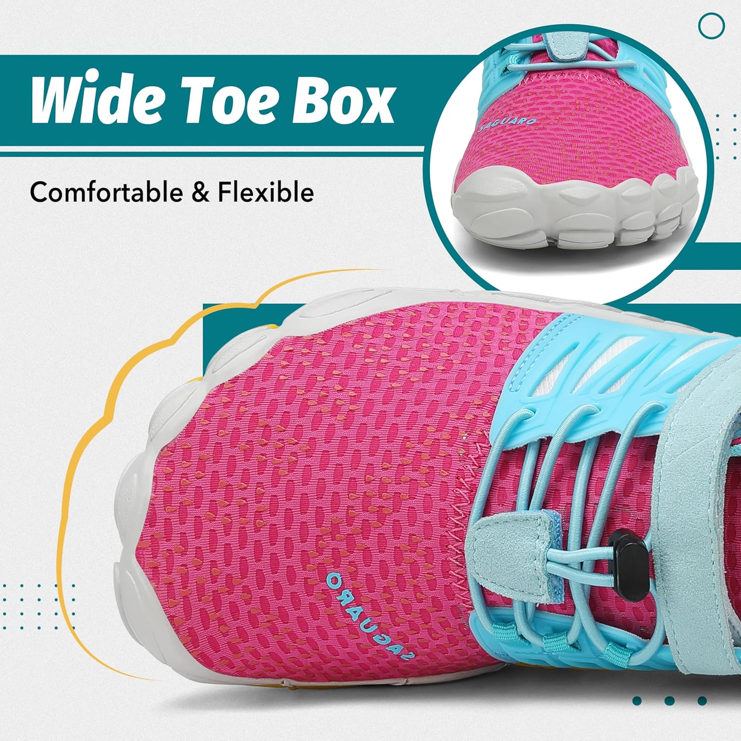 Thumbnail 1 de SAGUARO Scarpe Barefoot Uomo Donna: Scarpe Minimaliste a Piedi Nudi per Trail e Fitness