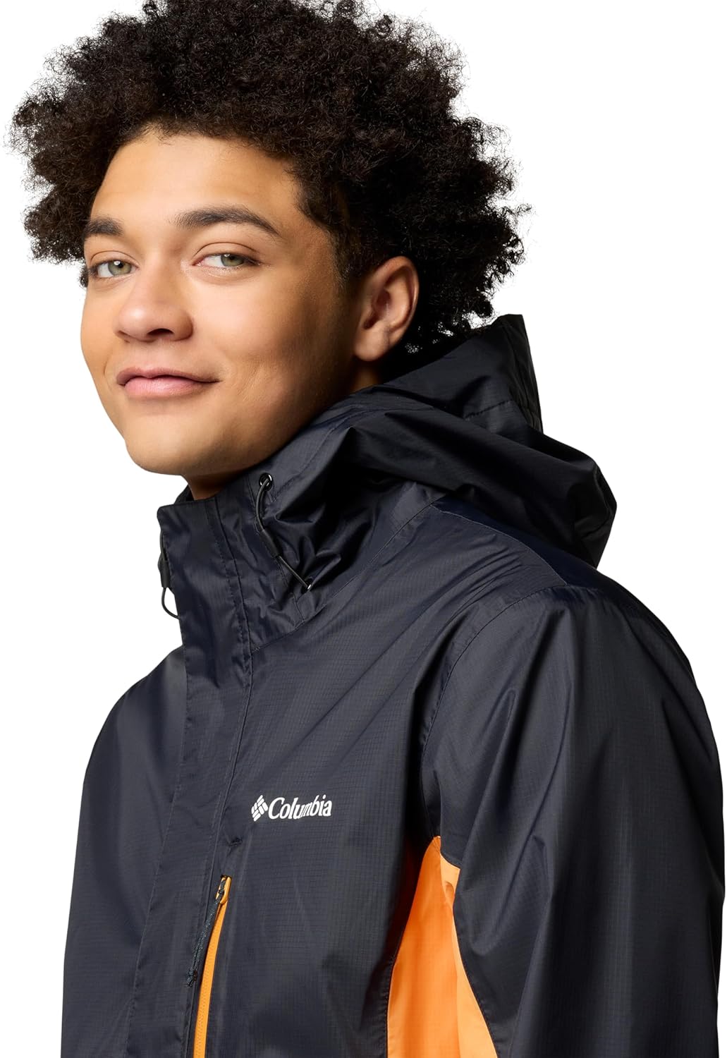 Detalle de Columbia Pouring Adventure 3 Jacket da uomo: giacca antipioggia impermeabile Packaway