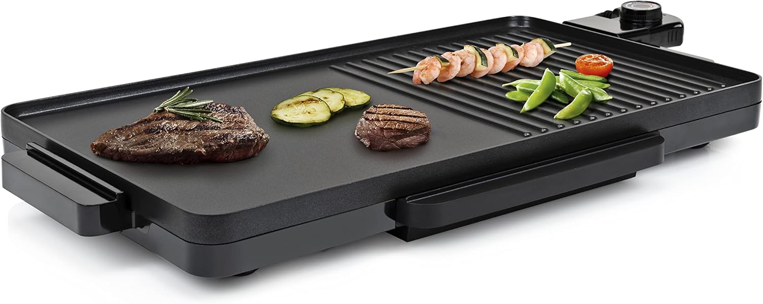 Thumbnail 3 de Tristar BP-2750 : plancha avec grande surface de cuisson et revêtement antiadhésif