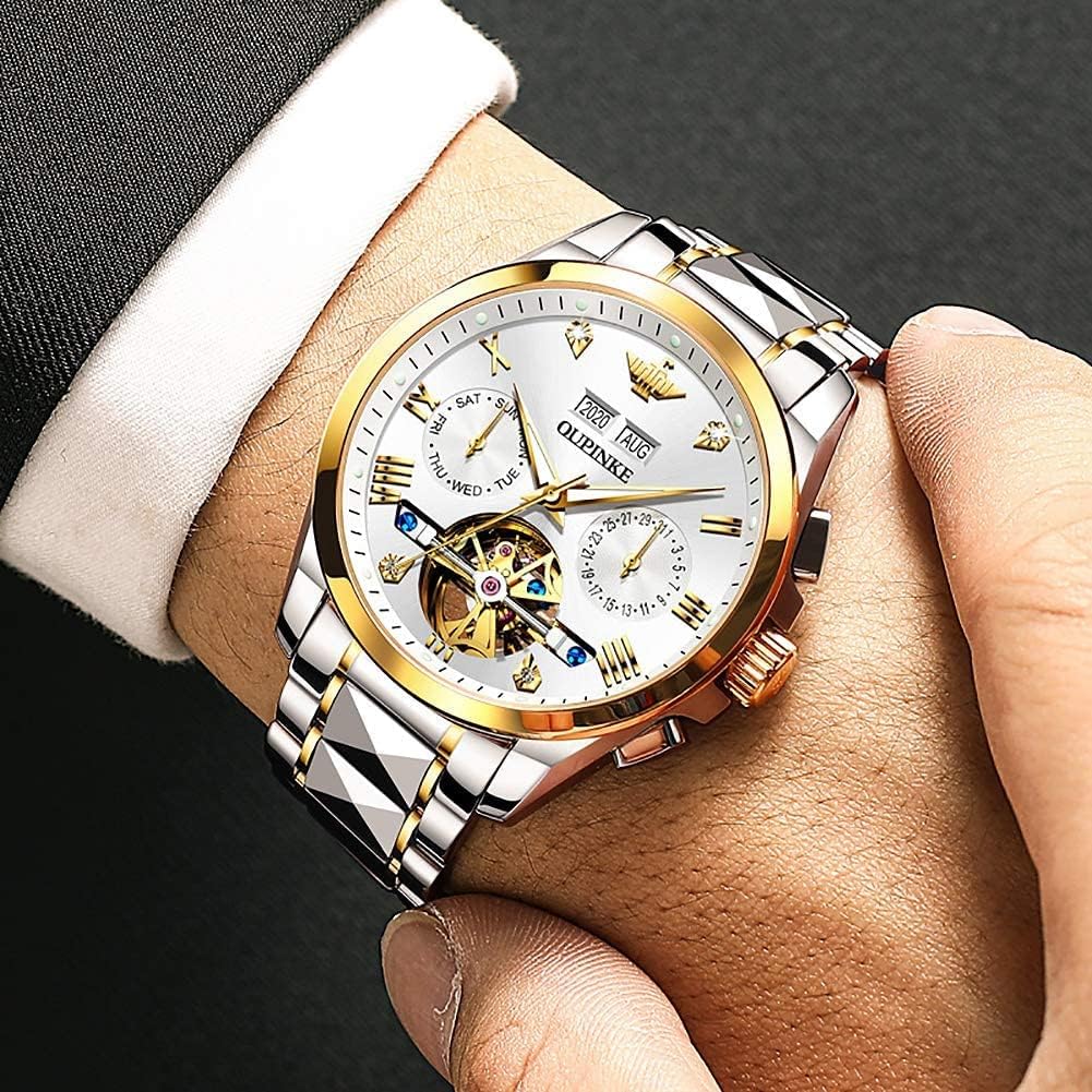 Detalle 2 de OUPINKE Herrenuhr Automatik 42 mm