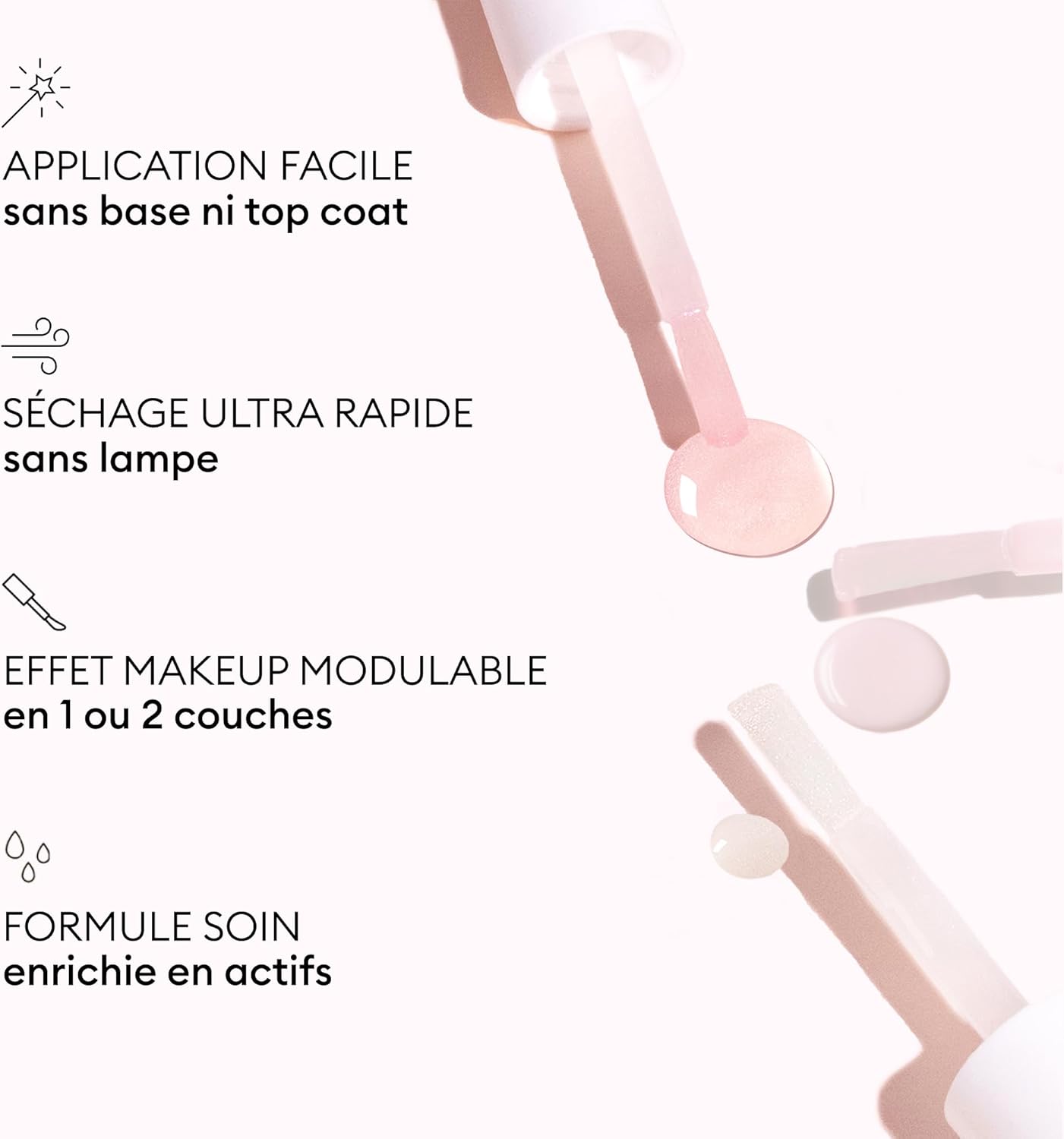 Thumbnail 4 de Manucurist Active Blur – Vernis à Ongles Soin Floutant Rose Poudré Bio-Sourcé, effet velouté et fortifiant