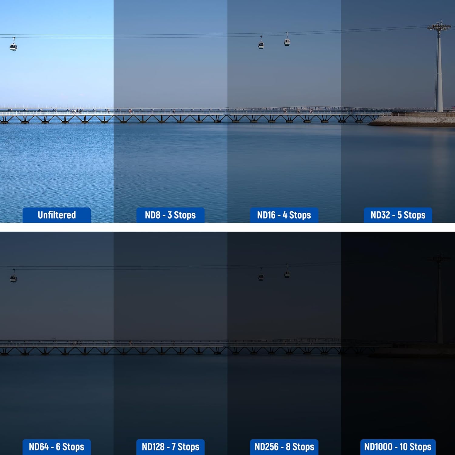 Thumbnail 2 de NEEWER 14 Pack Magnetic ND Filter Set — Compatible with DJI Osmo Pocket 3/4 and Xtra Muse