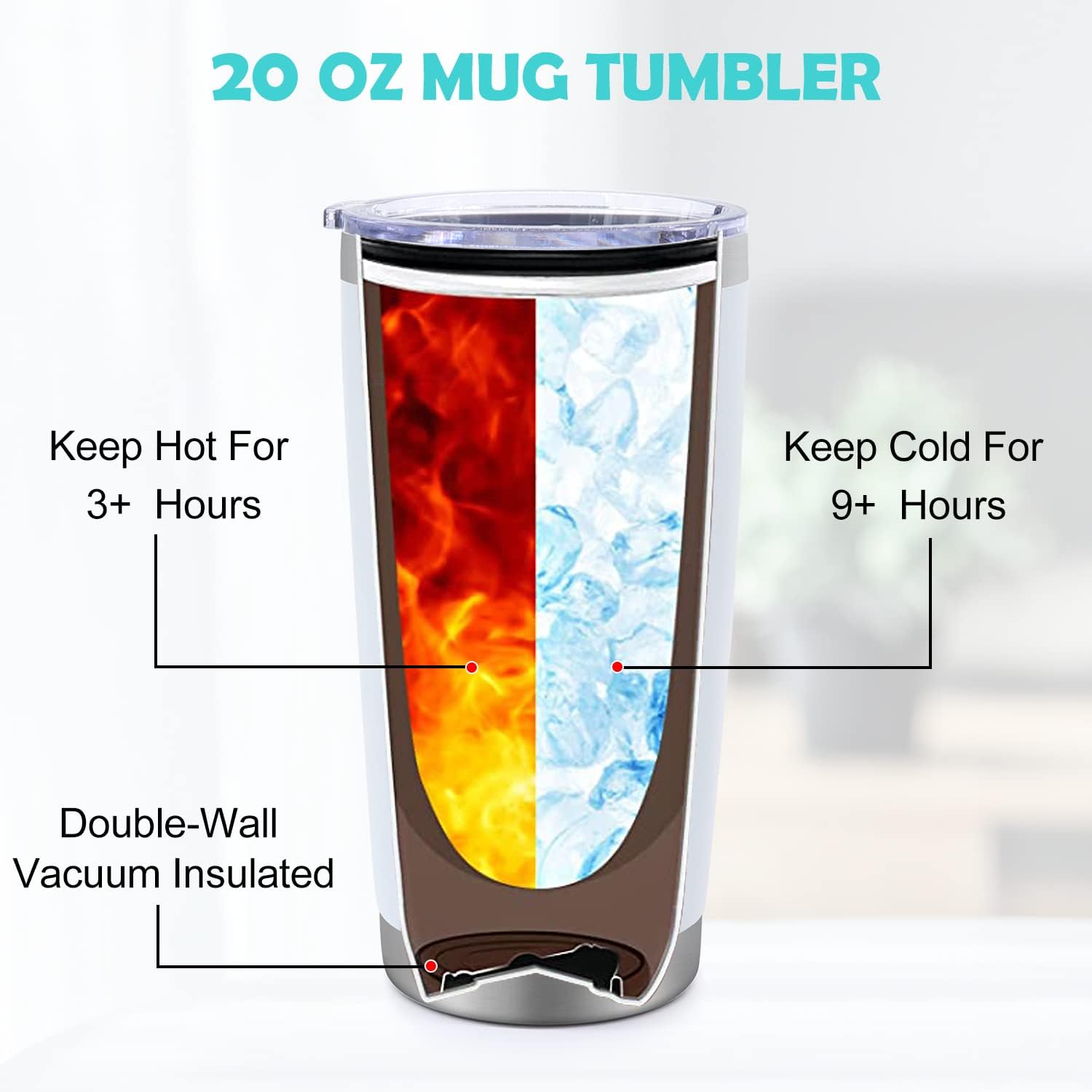 Thumbnail 1 de Best Teacher Appreciation Gifts 20 OZ Insulated Tumbler Gift Box Set for Women Teachers