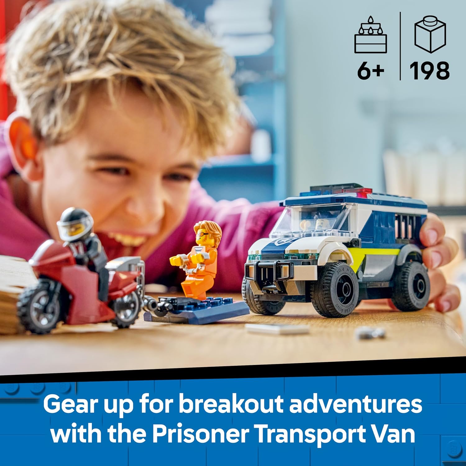 Thumbnail 2 de LEGO City Prisoner Transport Van 60479