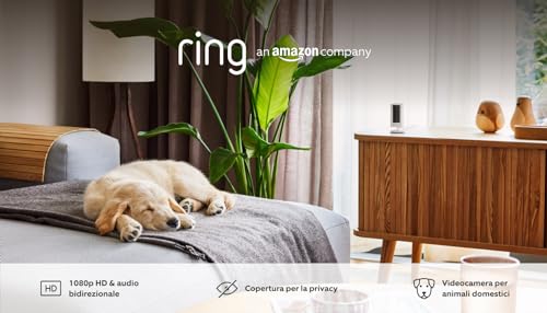 Thumbnail 7 de Ring Indoor Camera 2ª gen. – Sorveglianza domestica completa con audio bidirezionale e privacy