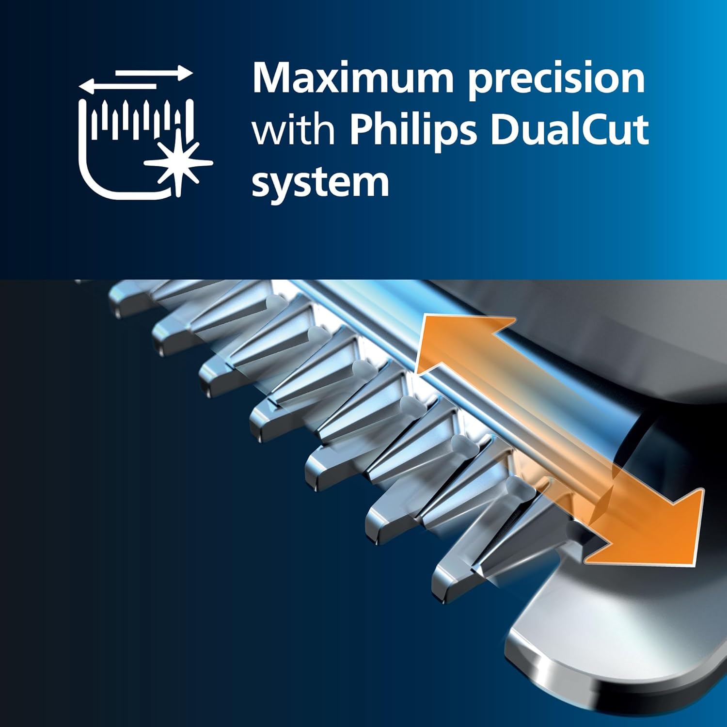 Thumbnail 5 de Philips Série 7000 HC7650/15 — tondeuse multi-usage lavable, 28 longueurs