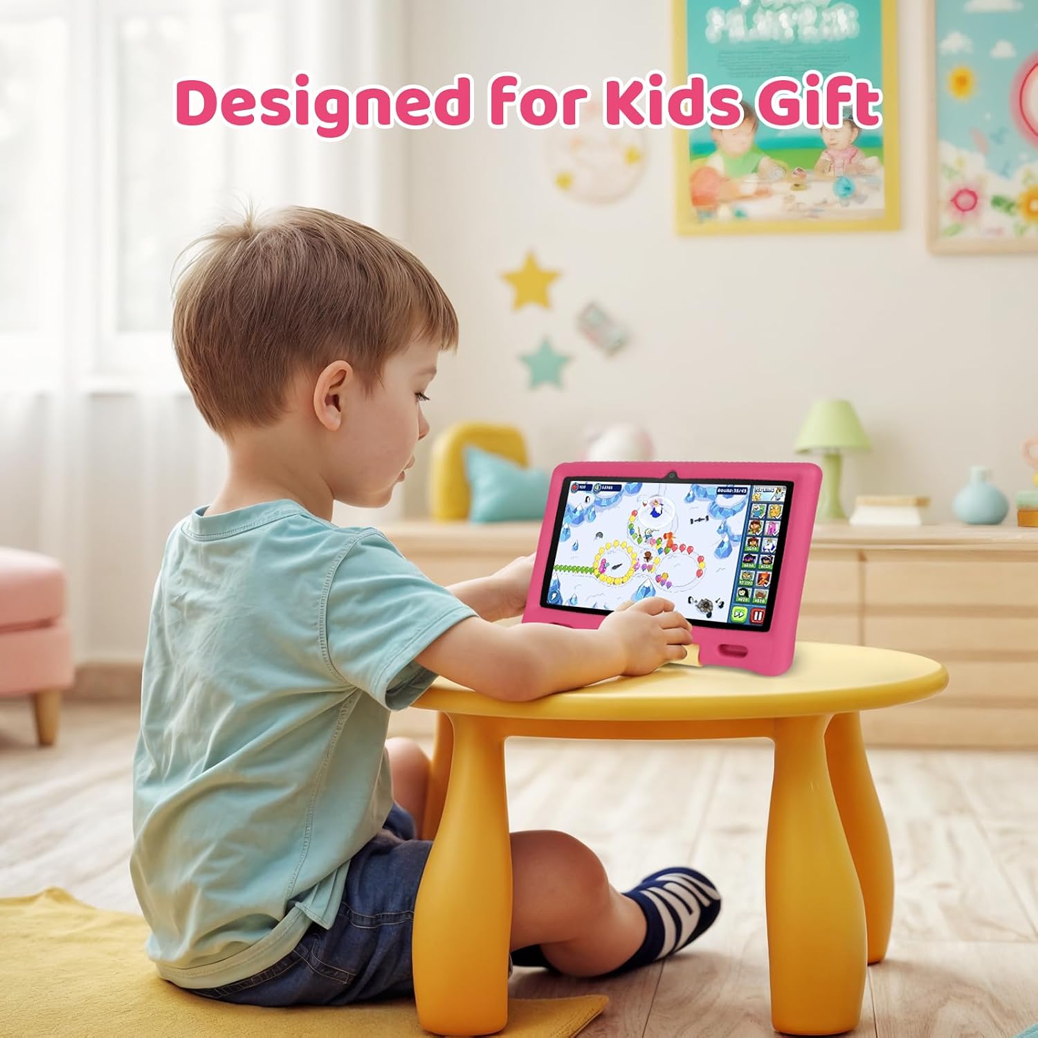 Thumbnail 6 de Gleeso Tablet Bambini 10'': Android 14, Controllo Genitori e Archiviazione Espandibile