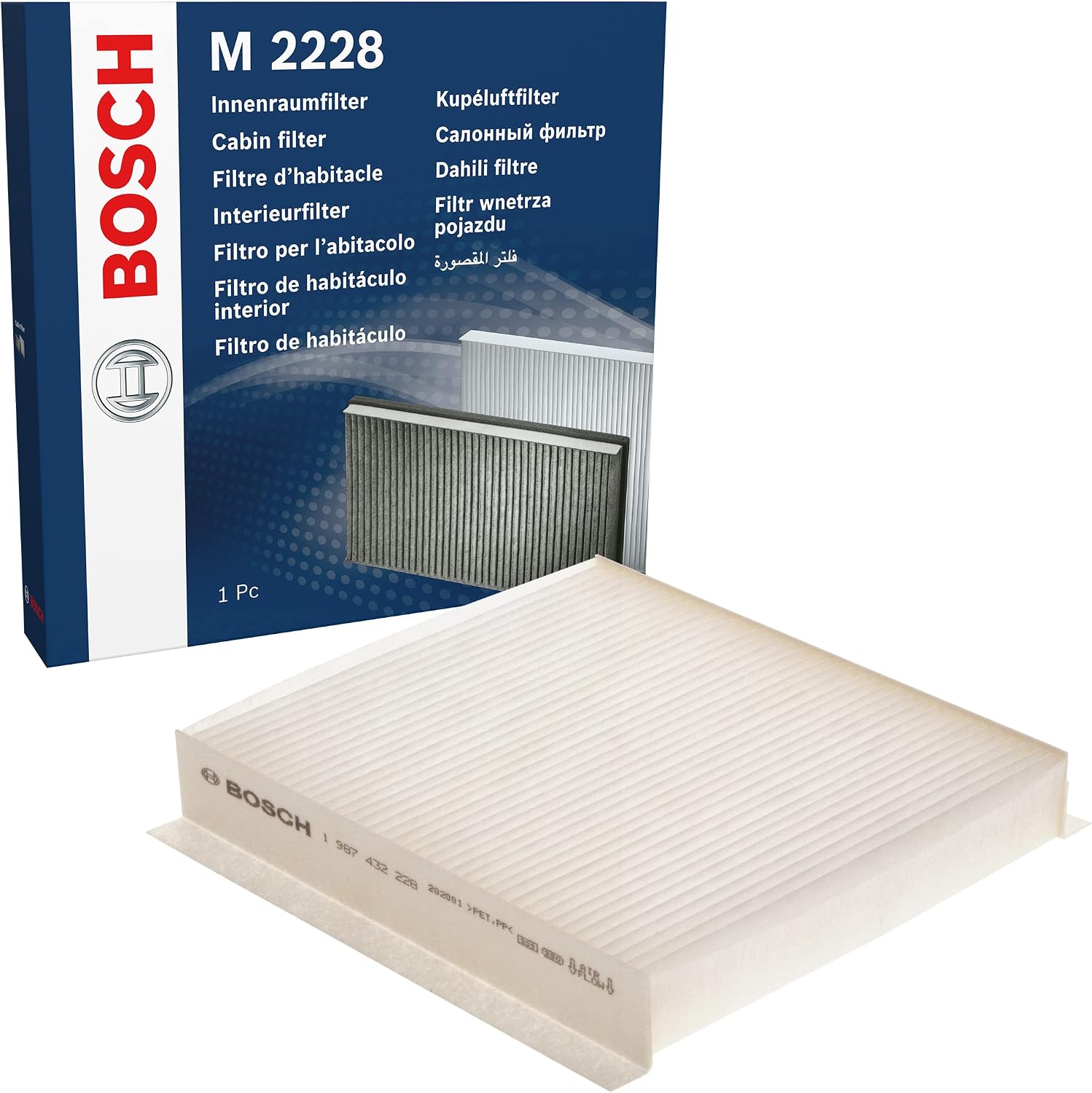 Bosch M2228 Filtro de habitáculo 1 unidad