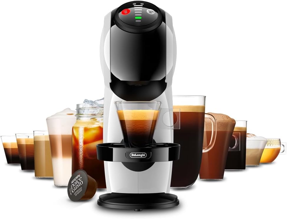 Detalle de NESCAFÉ Dolce Gusto Genio S Automatic Coffee Machine White by De’Longhi