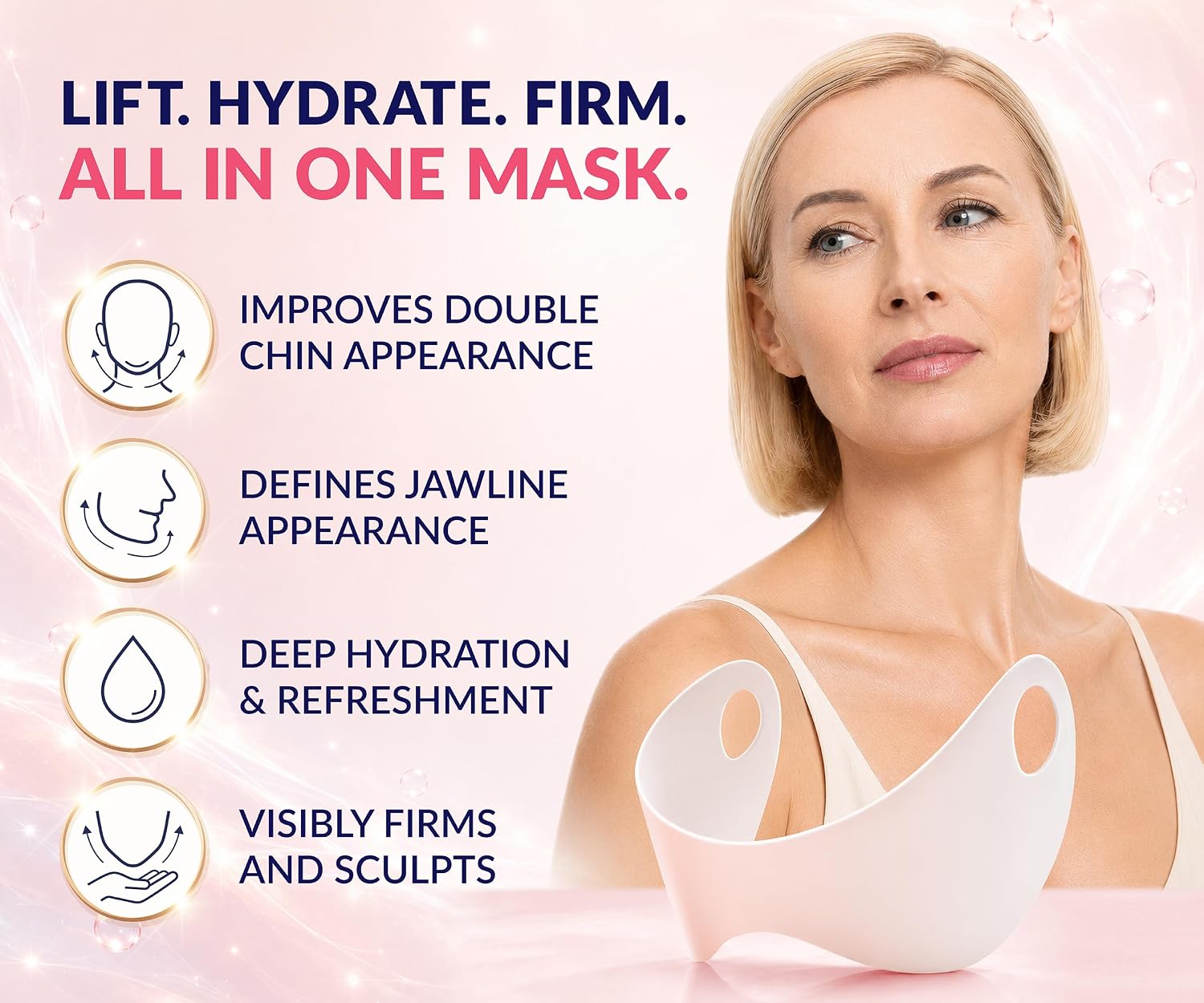 Thumbnail 3 de Double Chin Reducer Mask 10-pack 🧖