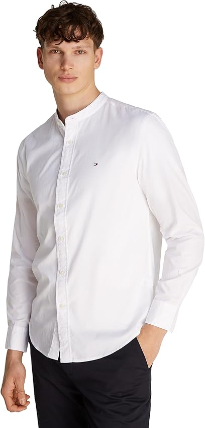 Thumbnail 6 de Tommy Hilfiger Camisa Flex Poplin Mao M Azul 100% algodón