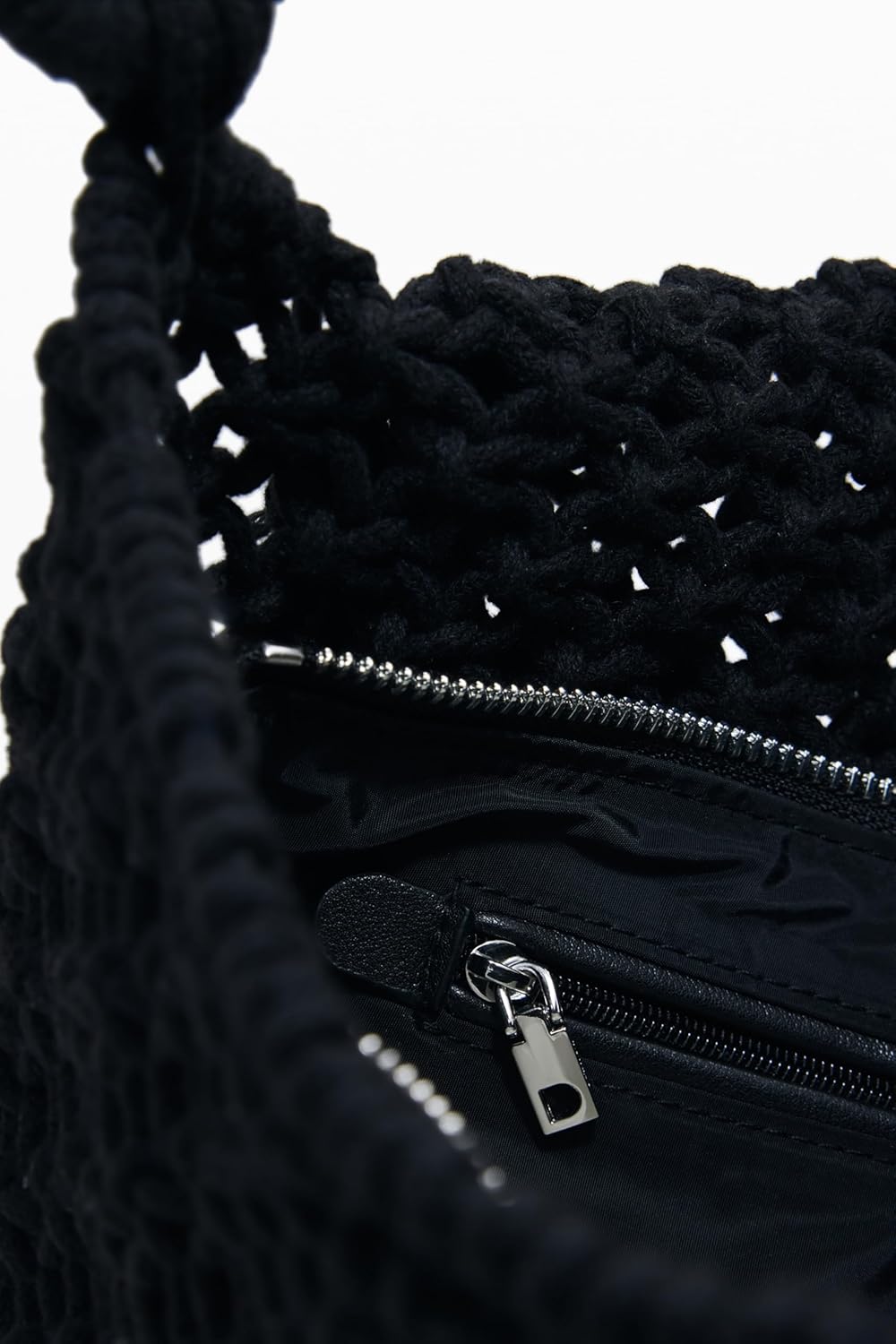 Thumbnail 2 de Desigual Damen 25SAXA26 Bag_Braided Cord Venecia – Venecia, Black