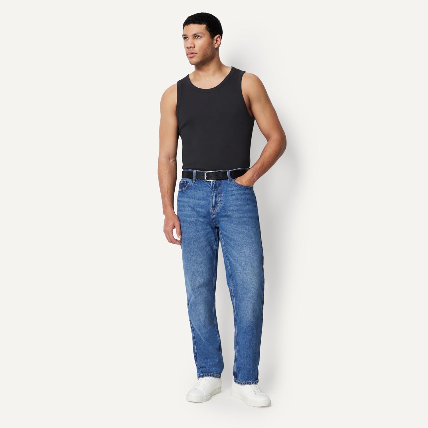 Detalle de Amazon Essentials Men's Slim-Fit Ribbed Vest
