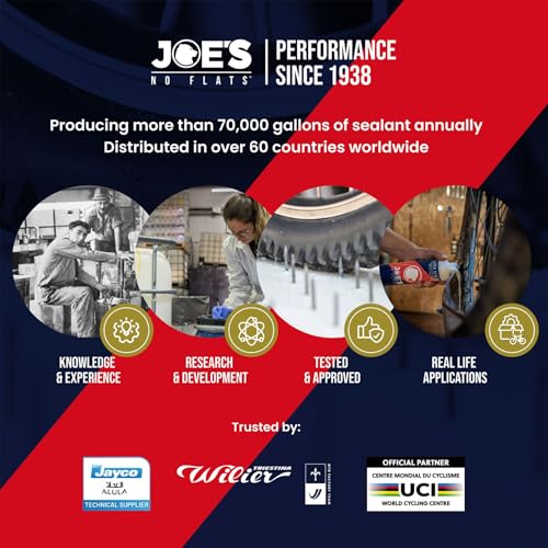 Detalle 2 de Joes Tubeless MTB | Líquido antipinchazos 1 L de Joe's No Flats – sellado rápido para tubeless, tubular e inner-tubes