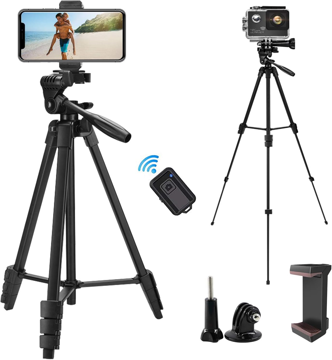 Detalle de Everesta iPhone tripod 54 inch