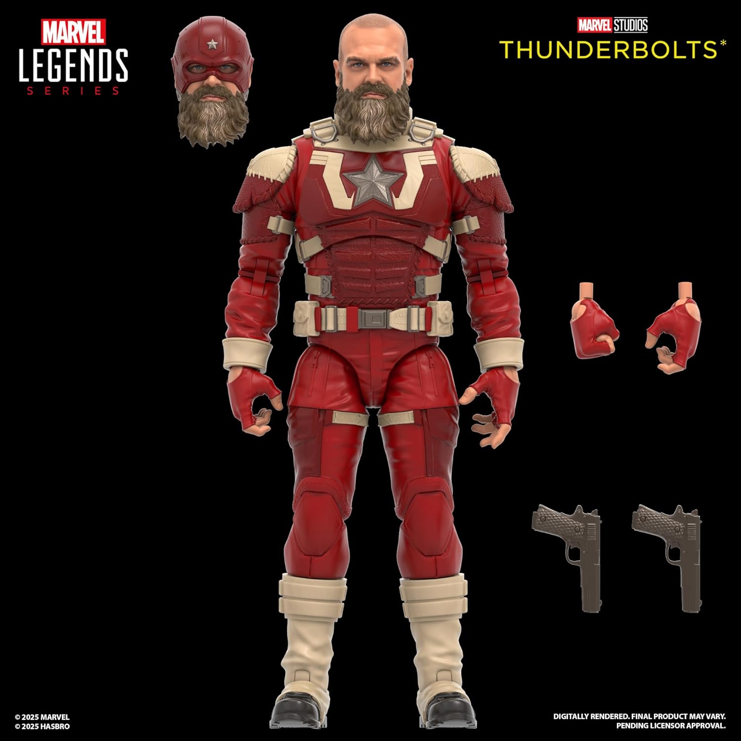 Thumbnail 6 de Marvel Legends Series Yelena Belova und Red Guardian – Sammelfiguren im Thunderbolts-Setting