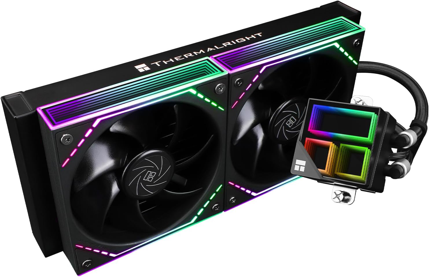 Thumbnail 6 de TR Frozen Infinity 360 White – AIO raffreddamento CPU con ventole triple PWM fino a 2000 rpm, compatibile AM4/AM5 e Intel LGA