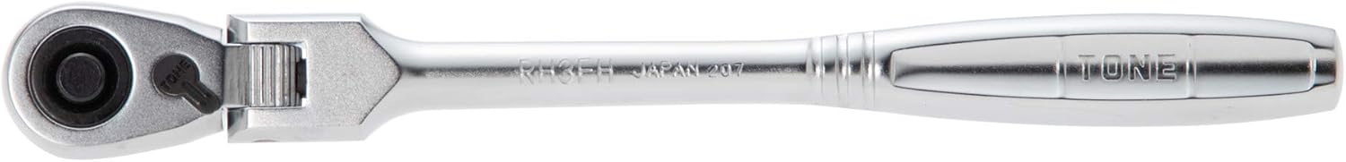 Detalle de トネ(TONE) RH3FH 首振ラチェットハンドル 9.5mm差込角・72枚ギア・ホールド機構