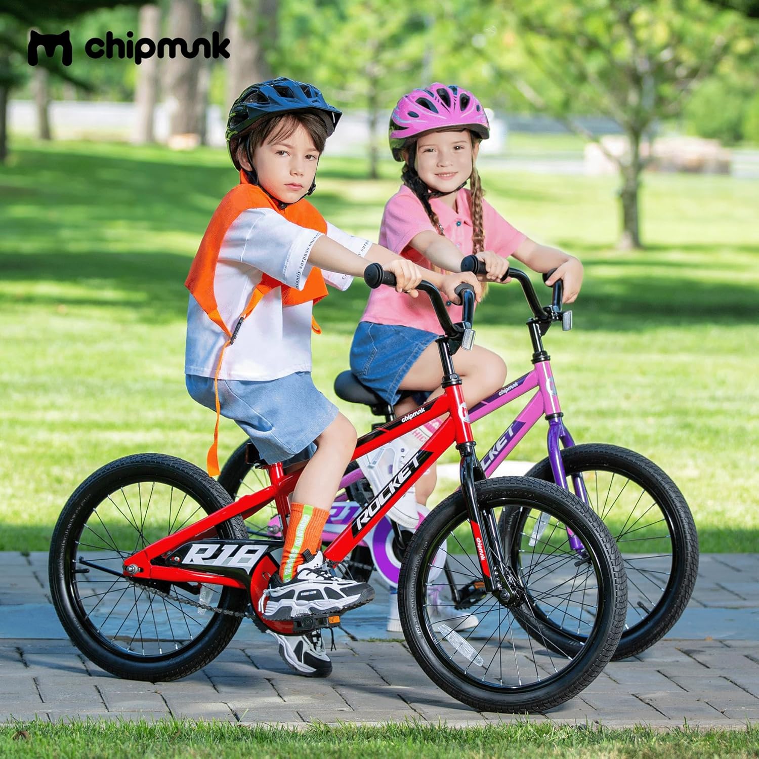 Thumbnail 2 de Chipmunk Kids Bike (12, 14, 16, 18 Inch) with Training Wheels for Ages 3–10