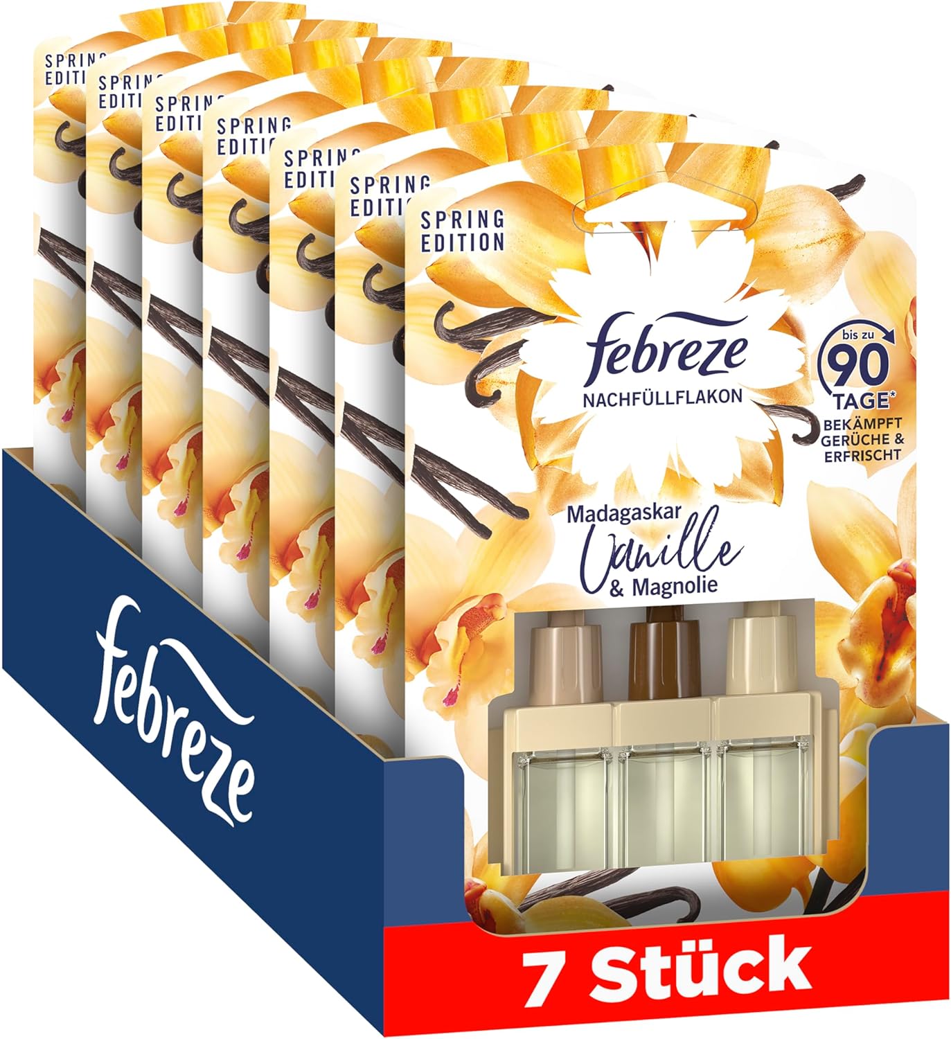 Thumbnail 6 de Febreze 3Volution „Frühlingserwachen“ Duftstecker Nachfüllflakon – 7x20 ml mit 3 wechselnden Düften