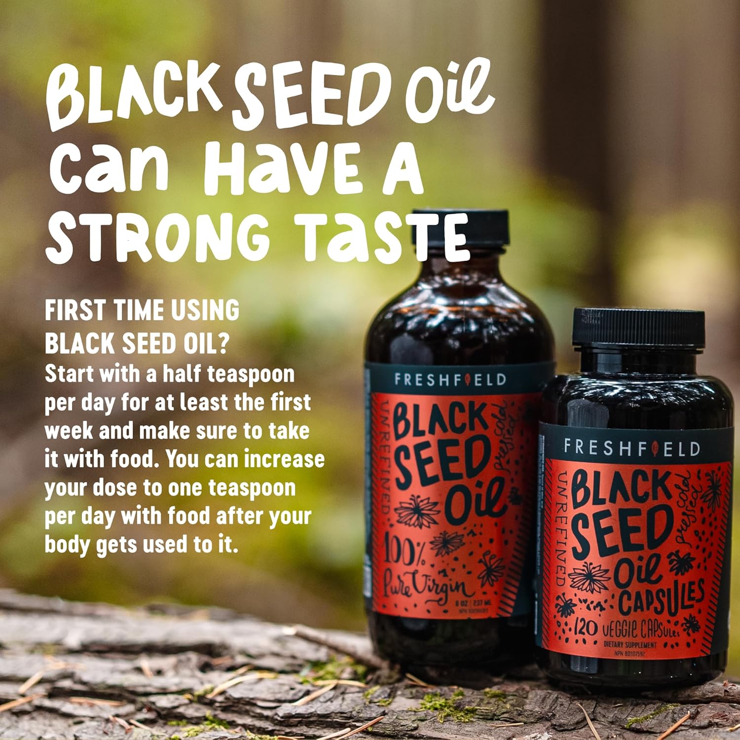 Thumbnail 3 de Freshfield Black Seed Oil Supplement, 8 oz