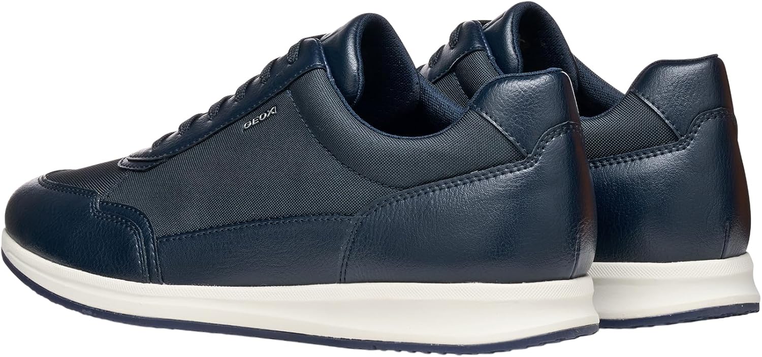 Detalle de Geox U Avery B, Scarpe da Ginnastica Uomo: comfort traspirante e stile quotidiano