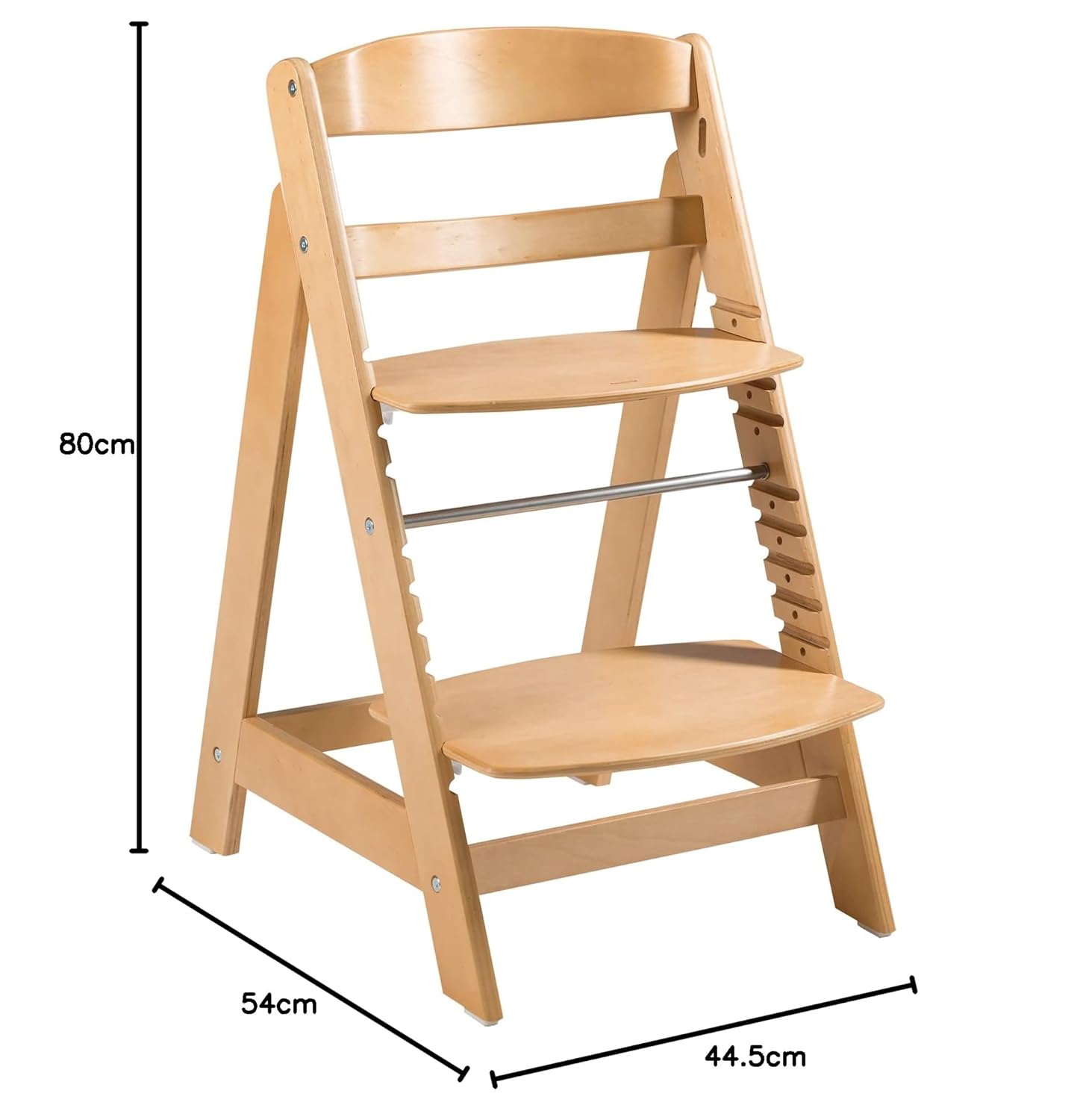 Thumbnail 6 de roba Treppenhochstuhl Sit Up Click – Mitwachsender Holzhochstuhl von Baby bis Jugend bis 50 kg