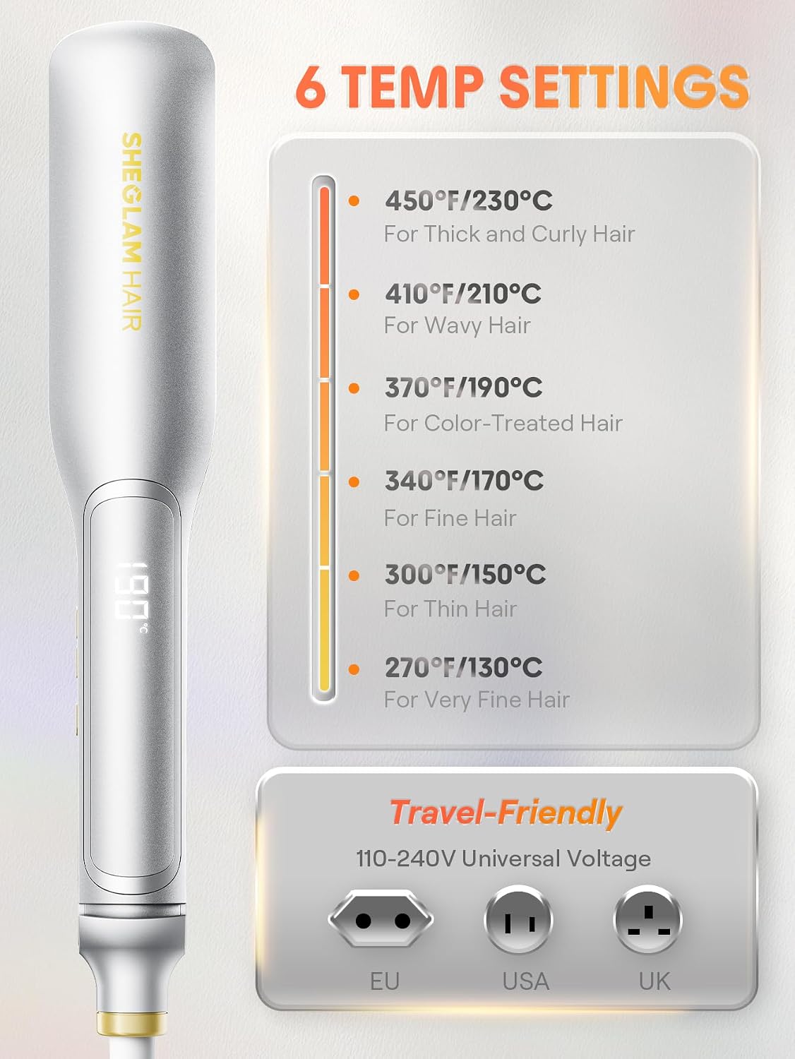 Thumbnail 6 de SHEGLAM Flat Iron 1.5-inch