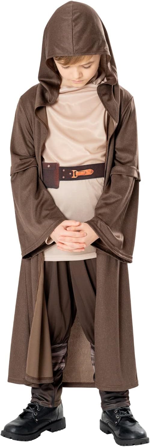 Thumbnail 1 de Costume ufficiale Obi Wan Kenobi Deluxe per bambini – Star Wars (Rubie's)